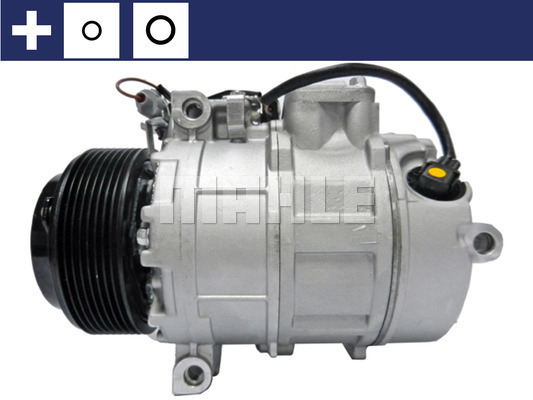 Compresor clima auto aer conditionat potrivit BMW Seria 5 (F10), 5 (F11), 7 (F01, F02, F03, F04) 2.5/3.0 06.09-06.15 [1]