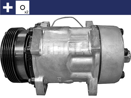 Compresor clima auto aer conditionat potrivit CITROEN JUMPER; FIAT DUCATO; PEUGEOT BOXER 2.5D/2.8D 03.94- [1]
