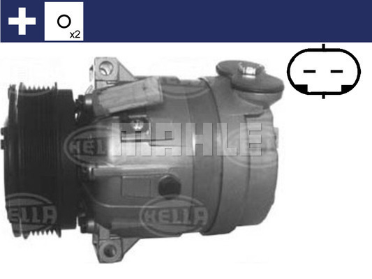 Compresor clima auto aer conditionat potrivit FIAT CROMA; OPEL FRONTERA B, VECTRA B; SAAB 9-3 1.6-2.2D 09.95-12.11 [1]