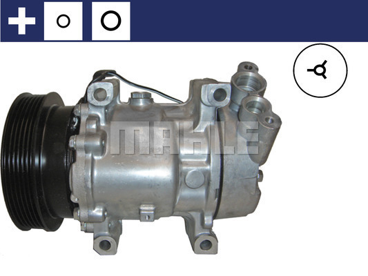 Compresor clima auto aer conditionat potrivit NISSAN KUBISTAR; RENAULT CLIO II, KANGOO, KANGOO EXPRESS, MEGANE I CLASSIC, THALIA I, THALIA II 1.2-1.9D 08.97- [1]