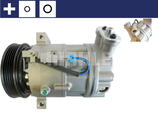 Compresor clima auto aer conditionat potrivit OPEL SIGNUM, VECTRA C, VECTRA C GTS 1.6-2.2 04.02-12.08 [1]
