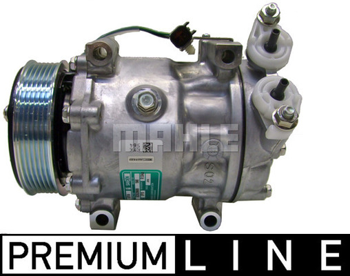 Compresor clima auto aer conditionat potrivit VOLVO C30, S40 II, S60 II, S80 II, V50, V70 III 1.6D 01.10-12.15 [1]