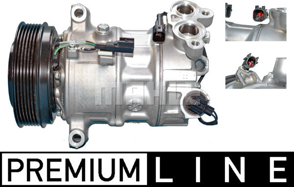 Compresor clima auto aer conditionat potrivit VOLVO S60 II, S90 II, V40, V60 I, V90 II, XC60 I, XC90 II 1.5-2.0H 10.13- [1]