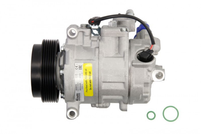 Compresor climatizare aer conditionat potrivit BMW Seria 1 (E81), 1 (E82), 1 (E87), 1 (E88), 3 (E90), 3 (E91), 3 (E92), 3 (E93), 5 (E60), 5 (E61), X1 (E84) 2.0D/3.0D 06.04-06.15 [1]