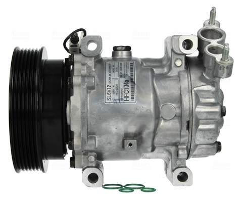 Compresor climatizare aer conditionat potrivit DACIA LOGAN, LOGAN EXPRESS, LOGAN MCV, SANDERO; LADA LARGUS; NISSAN KUBISTAR; RENAULT CLIO II, KANGOO, KANGOO EXPRESS, LOGAN I, MEGANE I 1.2-1.9D 01.96- [5]