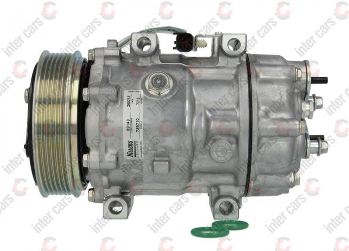 Compresor climatizare aer conditionat potrivit VOLVO C30, S40 II, S80 II, V50, XC70 II; FORD C-MAX, FOCUS C-MAX, FOCUS II, KUGA I 2.0D/2.4D 10.03-12.15 [1]