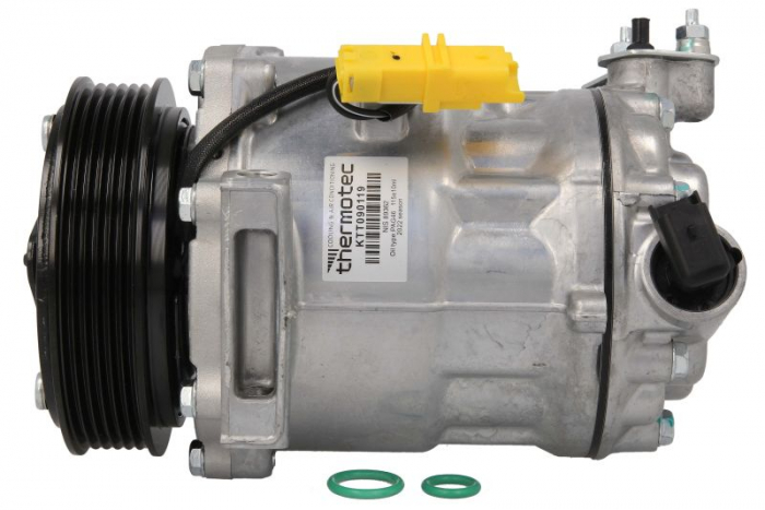 Compresor climatizare potrivit CITROEN C4 GRAND PICASSO I, C5, C5 II, C5 III, C6, DS3; PEUGEOT 2008 I, 407, 508, 508 I, 607; RENAULT LATITUDE 1.5D-3.0D dupa 2004 [1]