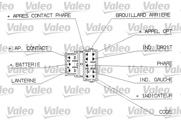 Comutator coloana directie potrivit CITROEN XANTIA; PEUGEOT 406 03.93-10.04 [2]