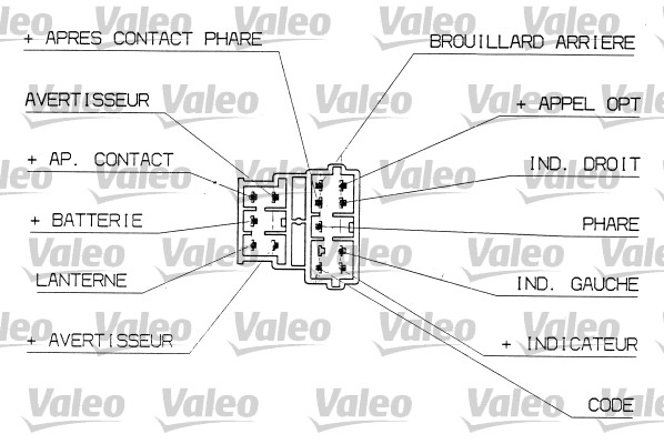 Comutator coloana directie potrivit CITROEN XSARA, XSARA PICASSO, XSARA/HATCHBACK, XSARA/KOMBI 04.97-06.12 [3]
