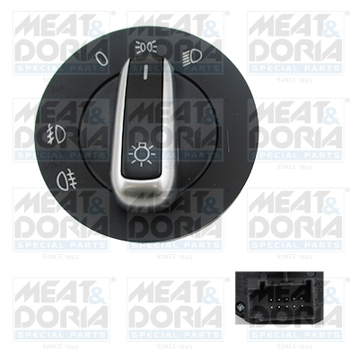 Comutator far potrivit SEAT ALHAMBRA; VW AMAROK, BEETLE, CADDY ALLTRACK, CADDY ALLTRACK/MINIVAN, CADDY III, CADDY III/MINIVAN, CADDY IV, CADDY IV/MINIVAN, EOS, GOLF PLUS V 06.06- [3]