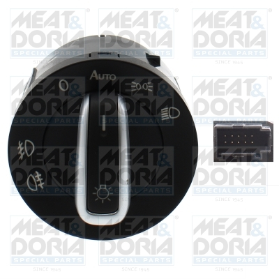 Comutator far potrivit SEAT ALHAMBRA; VW CADDY III, CADDY III/MINIVAN, CC B7, GOLF PLUS V, GOLF VI, JETTA IV, MULTIVAN T5, PASSAT B6, SCIROCCO III, SHARAN, TIGUAN, TOURAN 04.03- [1]
