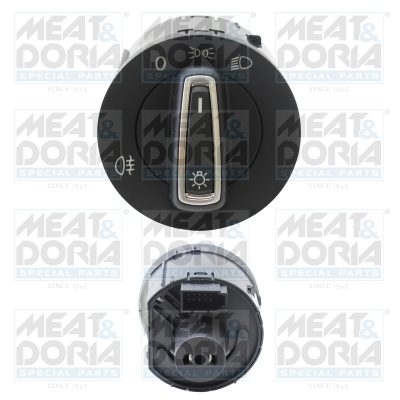 Comutator far potrivit SEAT IBIZA V, LEON, LEON SC, LEON ST, TOLEDO IV; VW POLO VI 07.12- [1]