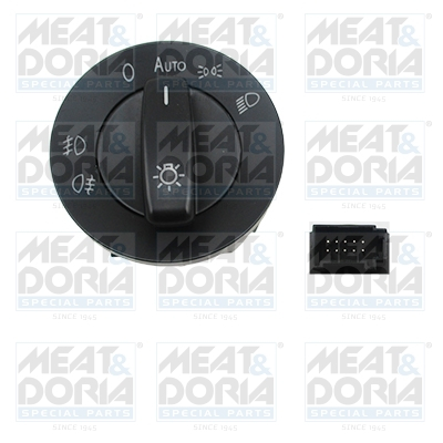 Comutator far potrivit VW CADDY III, CADDY III/MINIVAN, EOS, GOLF PLUS V, GOLF V, GOLF VI, JETTA III, PASSAT B6, TIGUAN, TOURAN 02.03-07.18 [1]