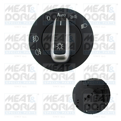 Comutator far potrivit VW CADDY III, CADDY III/MINIVAN, EOS, GOLF PLUS V, GOLF V, JETTA III, JETTA IV, PASSAT B6, TOURAN 10.03- [3]
