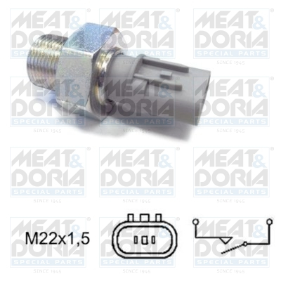 Comutator lampa marsarier potrivit HYUNDAI ACCENT III, ELANTRA IV, I30; KIA CEE'D, CERATO I, PRO CEE'D, RIO II 03.05-12.12 [1]