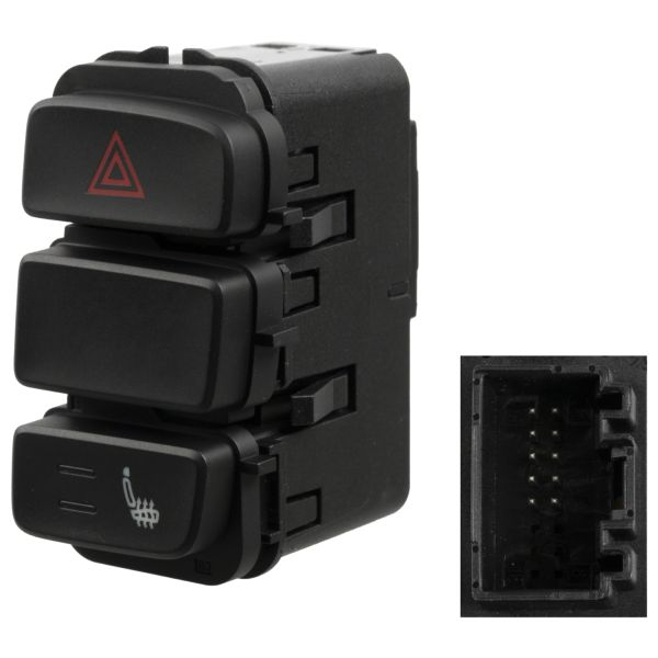 Comutator lumini de avarie potrivit SEAT MII; VW LOAD UP, UP! 08.11- [1]