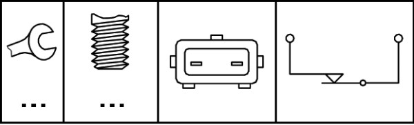 Comutator lumini frana potrivit FORD COUGAR, FIESTA V, FOCUS I, FOCUS I/KOMBI, FUSION, MONDEO I, MONDEO II, MONDEO III, TOURNEO CONNECT, TRANSIT CONNECT; JAGUAR X-TYPE I 02.93-12.13 [2]