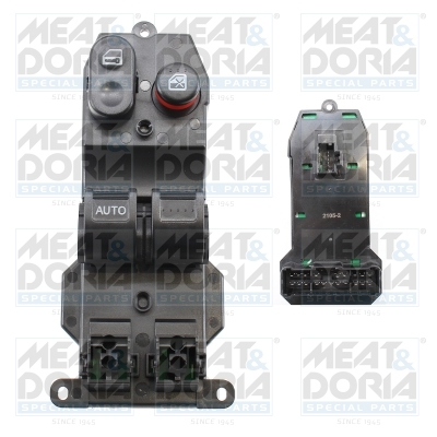 Comutator macara geam fata stanga potrivit HONDA JAZZ II, JAZZ III 1.2/1.3/1.4 03.02- [3]