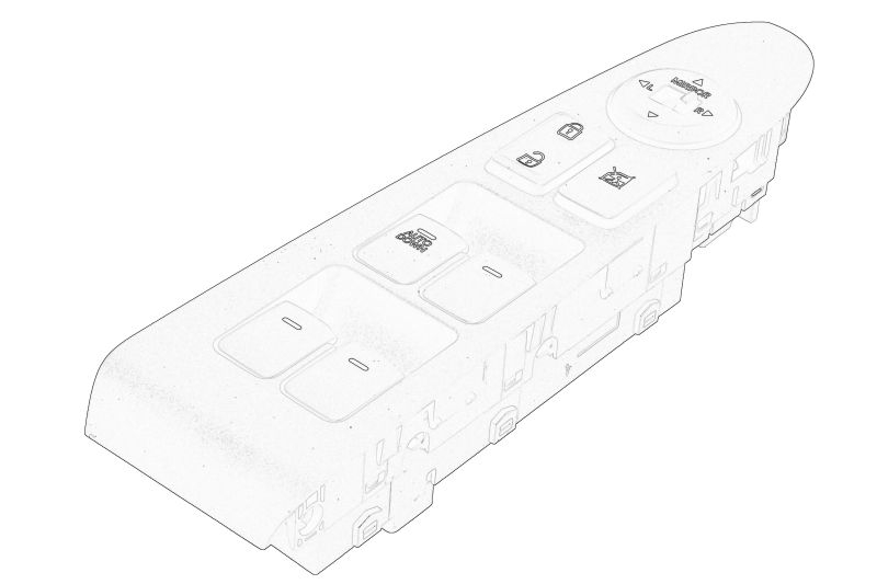 Comutator macara geam Fata Stanga potrivit KIA SPORTAGE III 1.6-2.0D 06.10-12.15 [1]