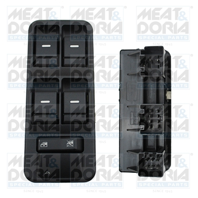 Comutator macara geam Fata Stanga potrivit LAND ROVER DISCOVERY III, RANGE ROVER SPORT I 2.7D-5.0 07.04-03.13 [1]
