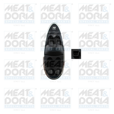 Comutator macara geam Fata Stanga potrivit MERCEDES CLS (C219), E T-MODEL (S211), E (W211) 1.8-6.2 03.02-12.10 [1]