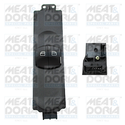 Comutator macara geam Fata Stanga potrivit MERCEDES SPRINTER 3,5-T (B906), SPRINTER 3-T (B906), SPRINTER 4,6-T (B906), SPRINTER 5-T (B906) 1.8-3.5 06.06- [1]