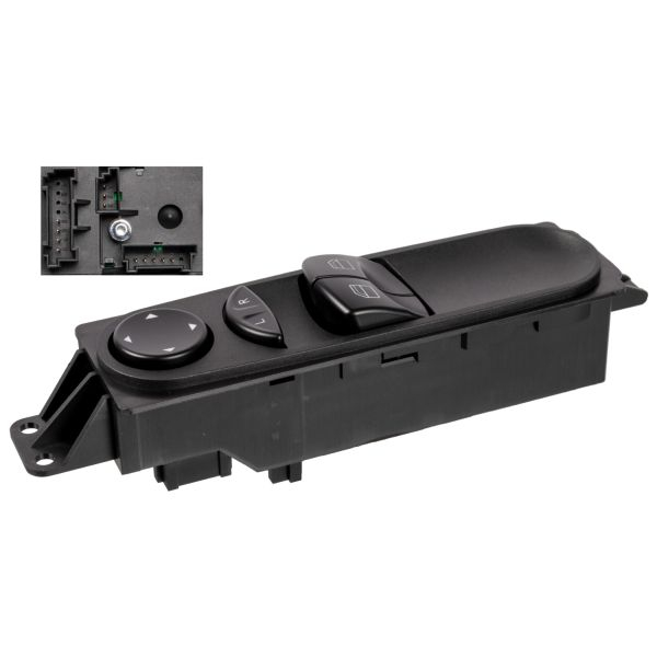 Comutator macara geam Fata Stanga potrivit MERCEDES SPRINTER 3-T (B906), SPRINTER 5-T (B906); VW CRAFTER 30-35, CRAFTER 30-50 2.0D-3.0D 04.06- [1]