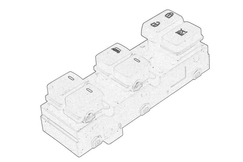 Comutator macara geam (set) potrivit KIA SPORTAGE III 06.10-12.15 [1]