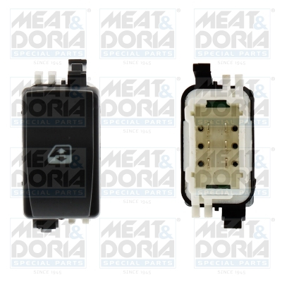 Comutator macara geam Spate Dreapta/Stanga potrivit RENAULT CLIO III, CLIO III/HATCHBACK, MEGANE II 1.2-2.0 11.02-12.14 [1]
