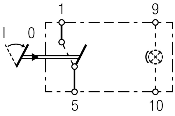 Comutator (numar pini 4) potrivit CASE; CATERPILLAR; DAF [3]