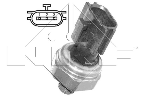 Comutator presiune aer conditionat NISSAN 350 Z, JUKE, MICRA C+C III, MICRA III, MURANO I, NOTE, NP300 NAVARA, PATHFINDER III, PRIMERA, PULSAR, QASHQAI I, TIIDA, X-TRAIL 1.0-4.0 dupa 2001 [2]