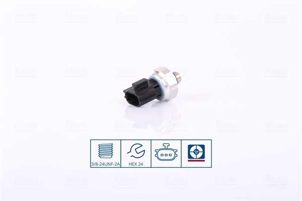 Comutator presiune aer conditionat potrivit HYUNDAI ACCENT III, ACCENT IV, ELANTRA IV, ELANTRA V, ELANTRA VI, EQUUS / CENTENNIAL, GENESIS, GETZ, GRAND SANTA FÉ, GRANDEUR, I10 I 1.0-Electric 09.02- [2]