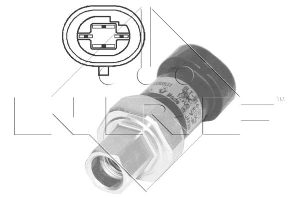 Comutator presiune aer conditionat RENAULT MEGANE I, MEGANE I CLASSIC, MEGANE I COACH, MEGANE SCENIC, SCENIC I, TWINGO I 1.2-2.0 intre 1993-2007 [3]