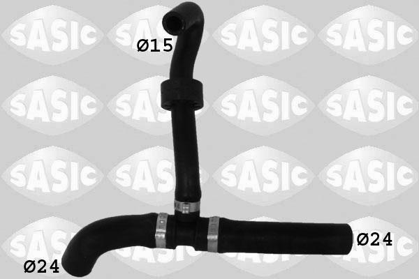 Conducta furtun sistem racire (15mm/24mm/24mm) AUDI A6; VW PASSAT 1.9D intre 1996-2000 [1]