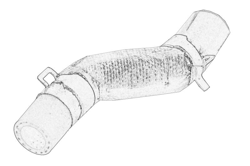 Conducta radiator ulei (15) potrivit HYUNDAI I30; KIA CARENS III, CEE'D, MAGENTIS II, SORENTO II, SPORTAGE II, SPORTAGE III 2.0D 02.05-12.15 [1]