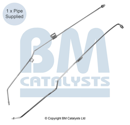 Conduta presiune senzor filtru particule spate CITROEN C5 II, C5 III; PEUGEOT 407 2.0D dupa 2004 [2]