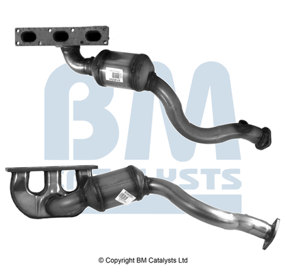 Convertor catalitic EURO 3 potrivit BMW 5 (E39), 5 (E60), 5 (E61), 7 (E65, E66, E67), X5 (E53) 2.2/2.5/3.0 04.00-12.10 [3]