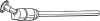 Convertor catalitic EURO 4 potrivit MERCEDES VIANO (W639), VITO (W639), VITO / MIXTO (W639) 2.0D/2.2D 09.03- [2]