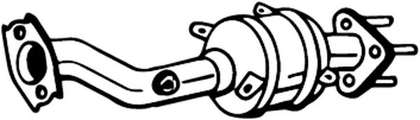 Convertor catalitic EURO 6 potrivit HONDA JAZZ IV 1.3 09.15- [1]