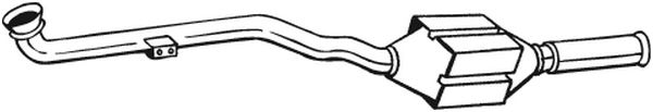 Convertor catalitic potrivit MERCEDES E (W210), E T-MODEL (S210) 2.1D/2.2D 06.98-03.03 [1]