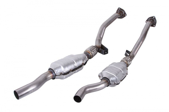 Convertor catalitic set 2 catalizatoare EURO 2 potrivit AUDI A6 C5 2.4 02.97-01.05 [3]