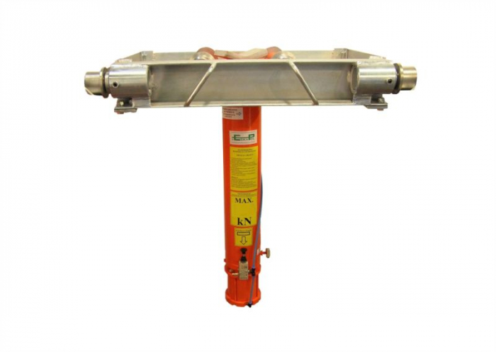 Cric de canal pneumatic/hidraulic, capcitate ridicare 12t, raza de actionare 800mm [2]