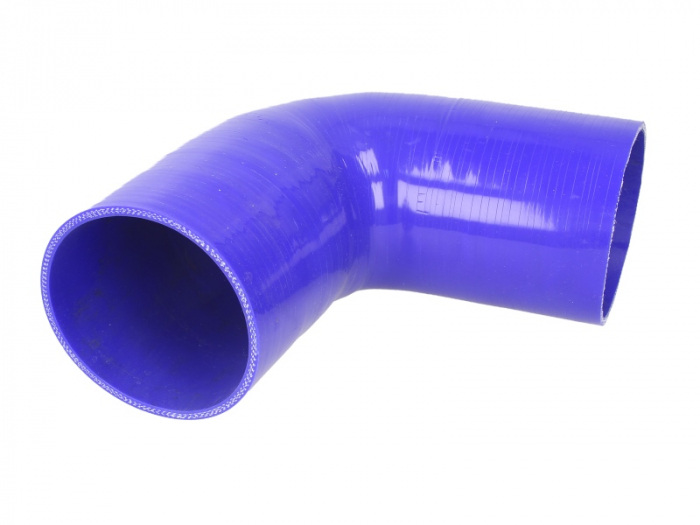 Cuplaj conducta sistem racire (102mm x150mm, unghi 90°, culoare albastru) [1]