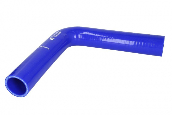 Cuplaj conducta sistem racire (40mm x250mm, unghi 90°, culoare albastru) [1]