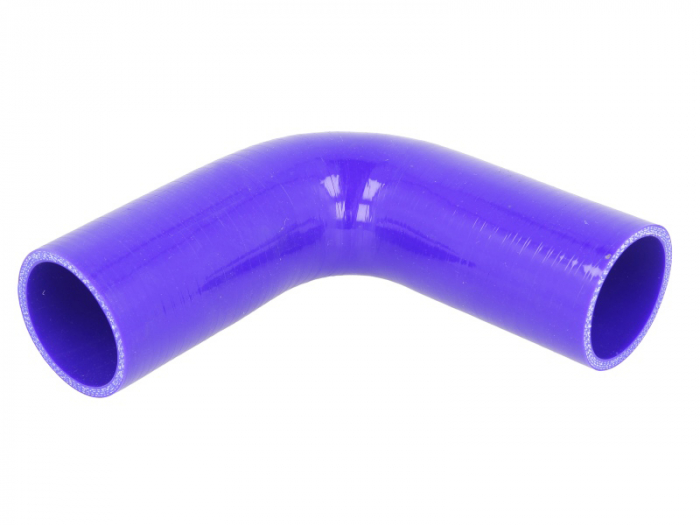 Cuplaj conducta sistem racire (55mm x150mm, unghi 90°, culoare albastru) [1]