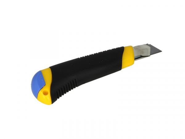 Cutter cu lamele de schimb 18mm. buton blocare lama suplimentara maner [2]