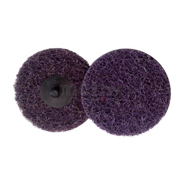 Disc abraziv Dysk Roloc Clean and Strip XO-DR Pro S XCRS, fibra, diametru: 76,2mm, culoare: violet, indepartare rugina, 10buc [1]