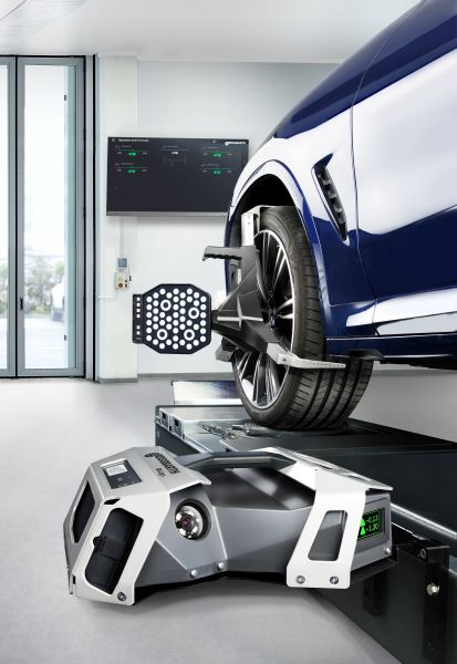 Dispozitiv aliniere roti 3D 3D Q.Lign Compact, Beissbarth, cleme: aderenta, groapa de inspectie: si elevator si canal inspectie, comunicare: wireless [2]
