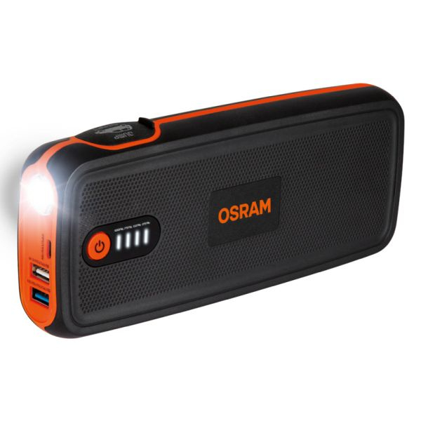 Dispozitiv de pornire BOOSTER model: OBSL400, tip: LiCoO2, tensiune: 12V, cCA: 400A, curent de pornire maxim: 800A, cu iluminarea zonei din spatele mașinii [2]