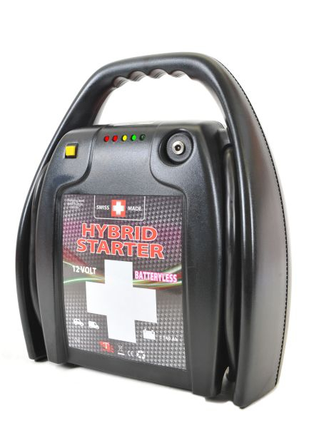 Dispozitiv de pornire fara baterii model: C10, tensiune: 12V, cCA: 1400A, curent de pornire maxim: 8000A, ultraCapacitor, greutate: 4 kg, [2]